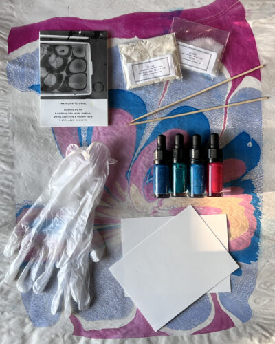 Indigo DIY Tie Dye Kit With Socks